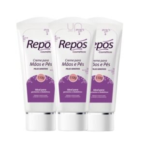 CREME PARA MÃOS E PÉS REPÓS PELE SENSÍVEL 110G