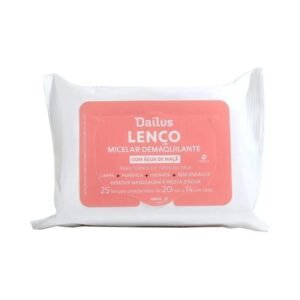 LENÇO MICELAR DAILUS DEMAQUILANTE 25 UNIDADES